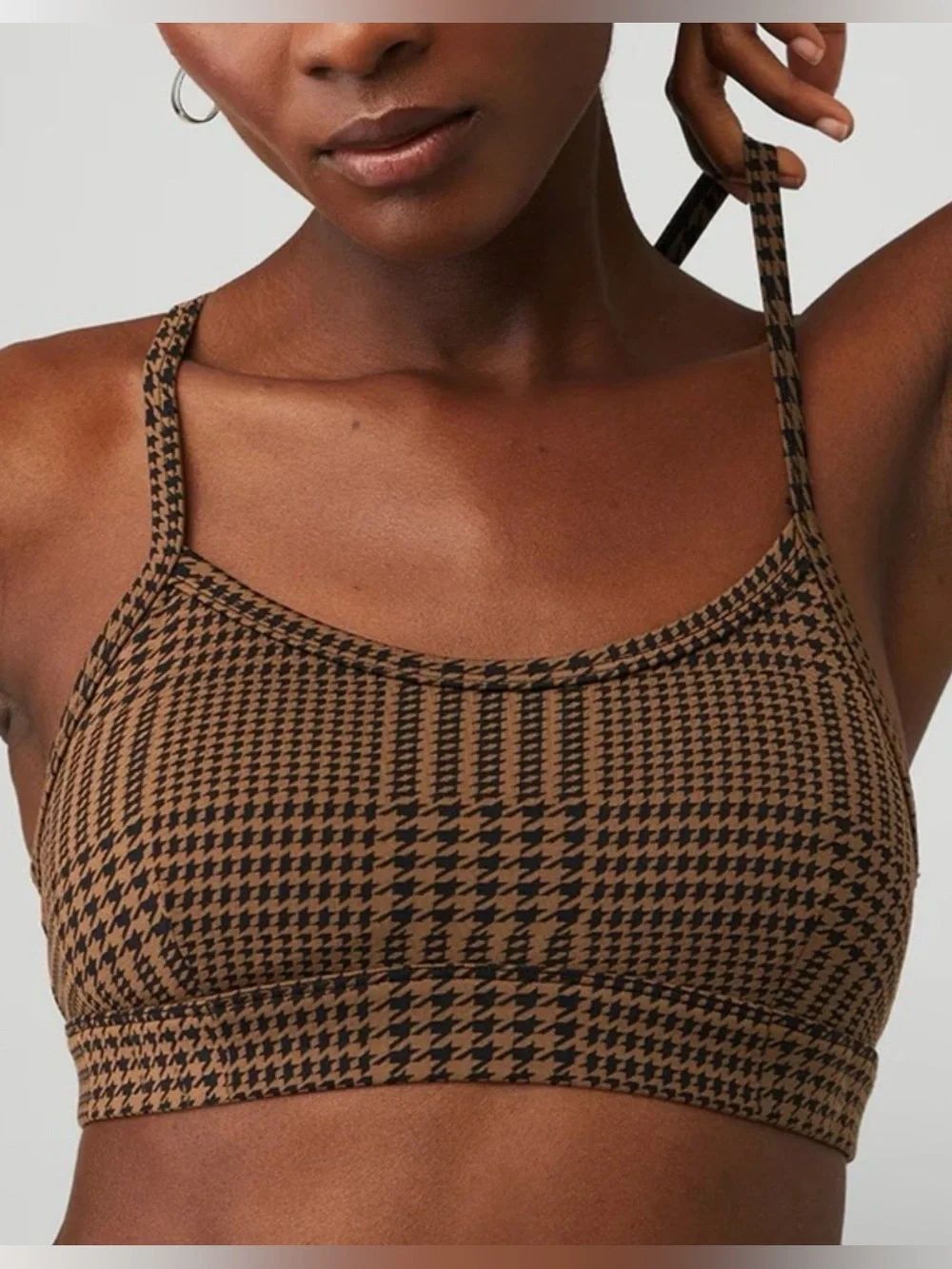 ALO Yoga plaid houndstooth